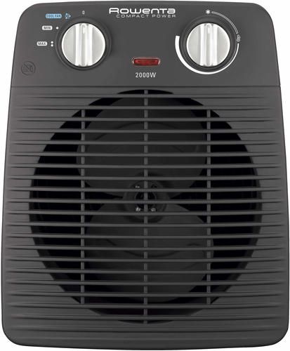 Rowenta Classic Indoor Black Fan electric space heater – image 2