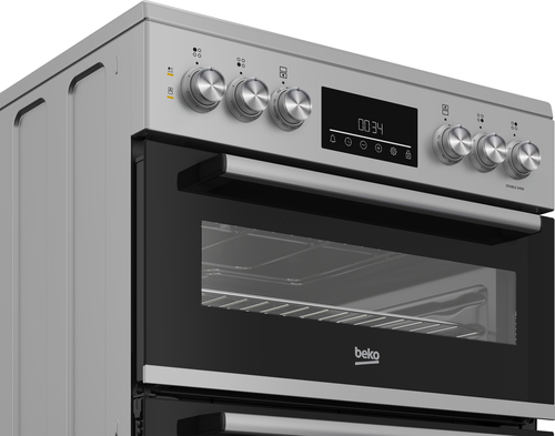 Beko EDC6731S 60cm Double Oven Electric Cooker – image 3