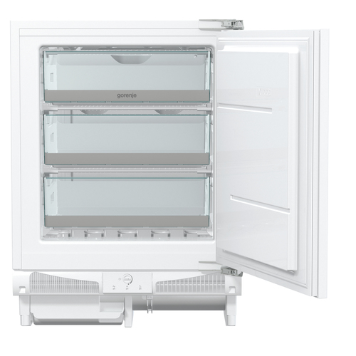 Gorenje FIU6F091AWUK Вертикальная морозильная камера Встроенный 86 L Белый