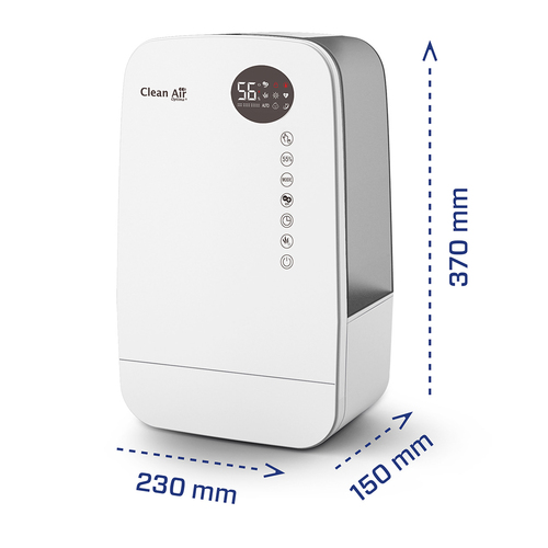 Clean Air Optima CA-607W Luchtbevochtiger Wit, afbeelding 5
