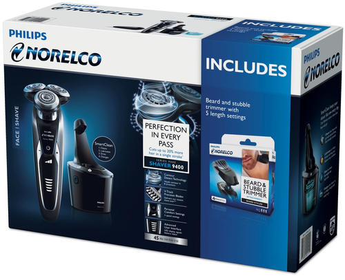 Philips Norelco SHAVER Series 9000 S9321/89 men's shaver Rotation shaver Black, Grey – image 2