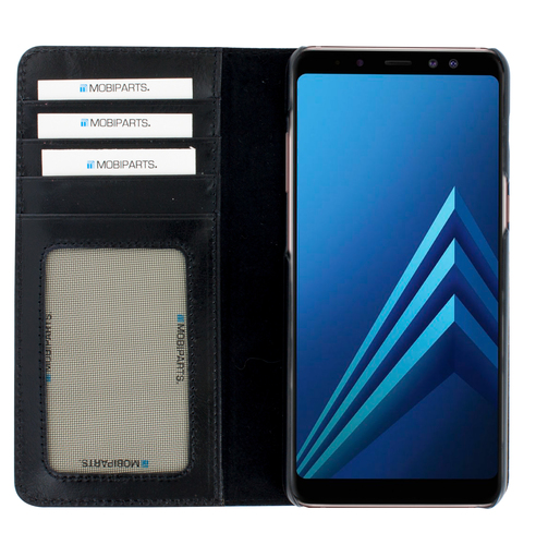 Mobiparts Excellent Wallet Case Samsung Galaxy A8 (2018) Jade Black – image 4