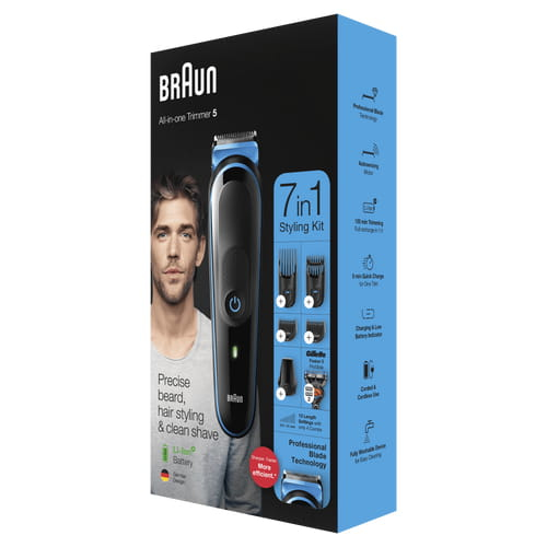 Braun 81705164 подрезчик Черный, Синий 13 Литий-ионная (Li-Ion)