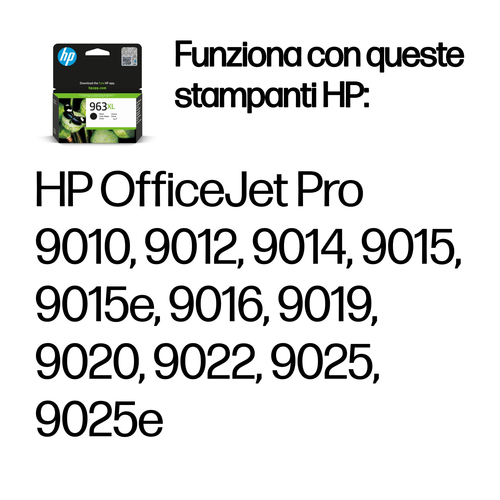 HP 963XL – Cartuccia nero originale