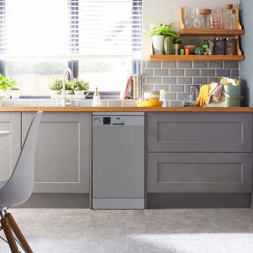 Beko DVS04020S Freestanding Slimline Dishwasher with Quick Programmes – image 6