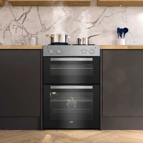 Beko BBXDF21000S 90cm Built-In Double Fan Oven with Easy Grip Knobs – image 8