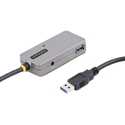 StarTech.com USB Extender Hub, 10m USB 3.0 Extension Cable with 4-Port USB Hub, ActiveBus Powered USB Repeater Cable, Optional 20W Power Supply, afbeelding 2