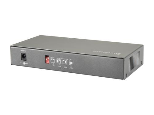 LevelOne 9-Port Fast Ethernet PoE Switch, 250m, 802.3at/af PoE – image 2