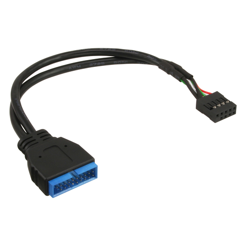 Product image: InLine USB 2.0 to 3.0 internal USB 2.0 header / USB 3.0 internal, 0.30m