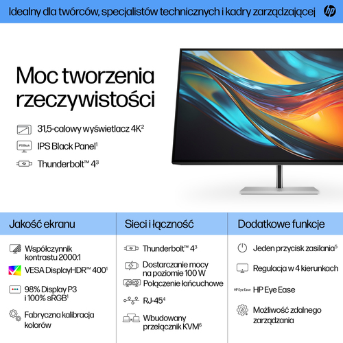 HP Inc. Monitor S7 Pro 732pk 4K Thunderbolt 4 8Y2K9AA