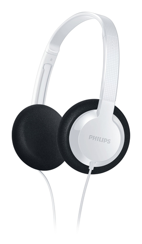 Philips SHK1000WT/28 headphones/headset Wired Head-band White