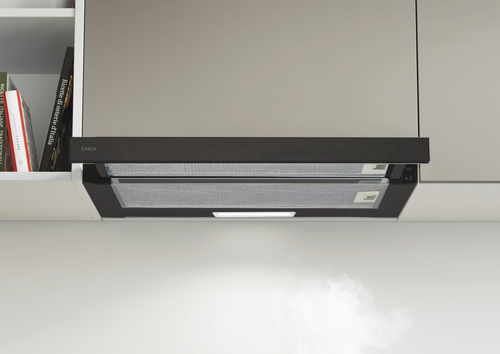 Candy CBT625/2B/1 Semi built-in (pull out) Black 332.1 m³/h – image 2