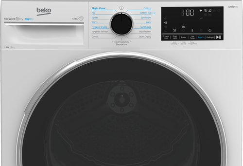 Beko B5T4824RW 8kg Heat Pump Tumble Dryer with RapiDry – image 4