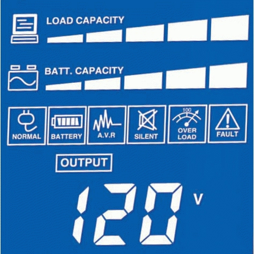 CyberPower CP850AVRLCD sistema de alimentación ininterrumpida (UPS) Línea interactiva 0,85 kVA 510 W imagen 3