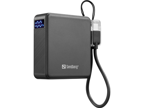 Sandberg 421-34 powerbank Lithium-Ion (Li-Ion) 10000 mAh Zwart, afbeelding 2