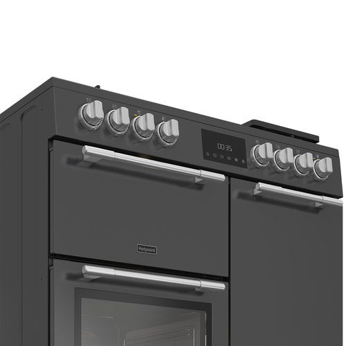 Hotpoint RH90FA20A cooker Range cooker Electric Gas Anthracite – image 2