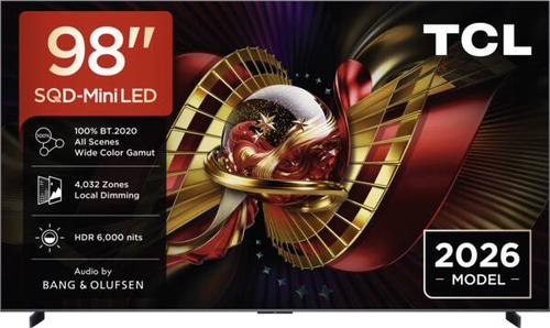 TCL MINI LED 98C89L (2026) - 98 inch - QLED TV, afbeelding 2
