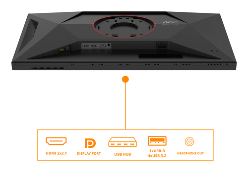 Aoc G4 U27G4XM 27" Dual Frame 4K Uhd G-Sync Compatible Gaming Monitor - image 4