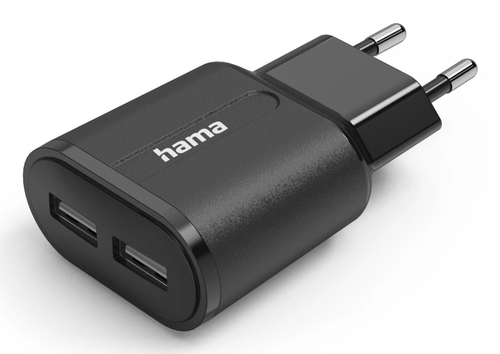 Hama 00201971 зарядное устройство для мобильных устройств Смартфон Черный Кабель переменного тока Для помещений