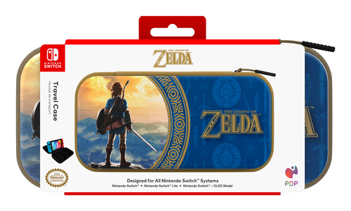 PDP Gaming Switch Travel Case - Zelda Hyrule Blue – Foto 8 van 9