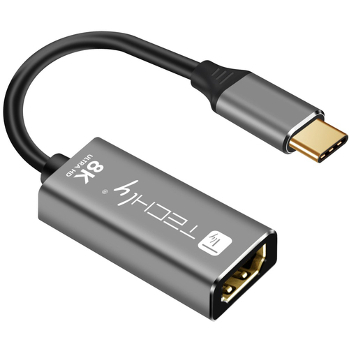 Techly Adapter USB-C auf HDMI 2.1 0.15m, afbeelding 2