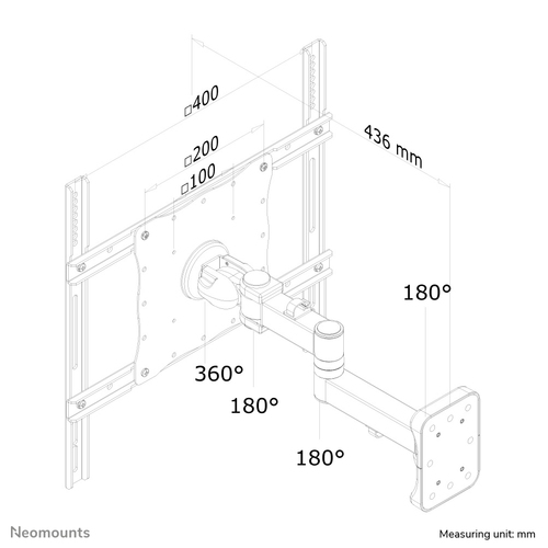 Neomounts FPMA-W960 - Max 25 kg - recommended for 52 – Foto 7 von 7