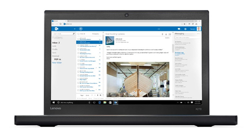 Lenovo ThinkPad X270, 12.5", Core i5-7200U, 8 GB RAM, 256 GB SSD