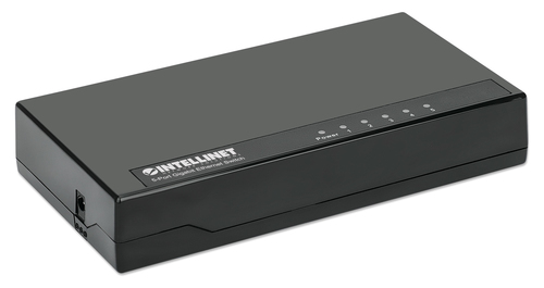 INTELLINET 5-Port Gigabit Ethernet Switch Desktop Kunststoff, afbeelding 2