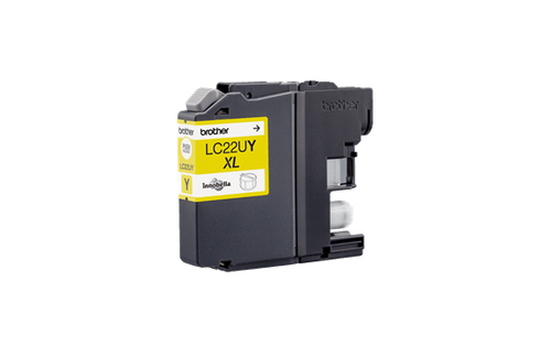 Brother LC22UY ink cartridge 1 pc(s) Original Extra (Super) High Yield Yellow