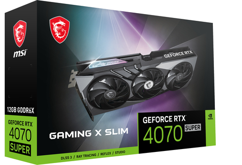 MSI GeForce RTX 4070 SUPER 12G GAMING X SLIM – image 9
