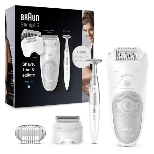 Braun Silk-épil 5 81770431 epilator 28 tweezers White – image 3
