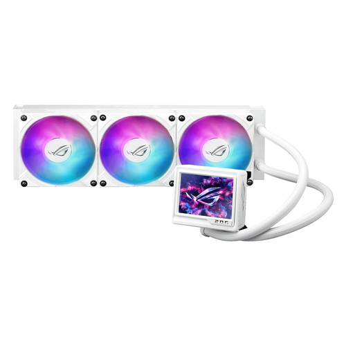 Asus Rog Ryujin Iii 360 Argb Extreme Aio Liquid Cooler with LCD Display - White - image 2