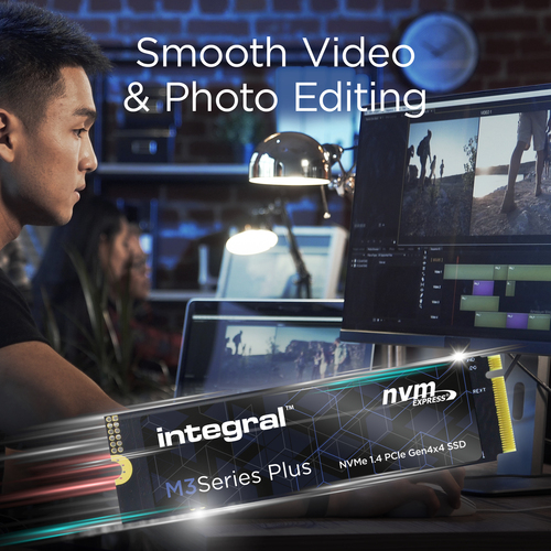 Integral 1TB - 1000GB SSD M.2 2280 NVME 1.4 PCIe Gen4 x4 R-5000MB/s W-4500MB/s IOPS R-650K W-850K TBW 440 M3 PLUS – image 4