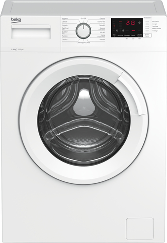 Beko WUX61032W-IT стиральная машина Фронтальная загрузка 6 kg 1000 RPM Белый