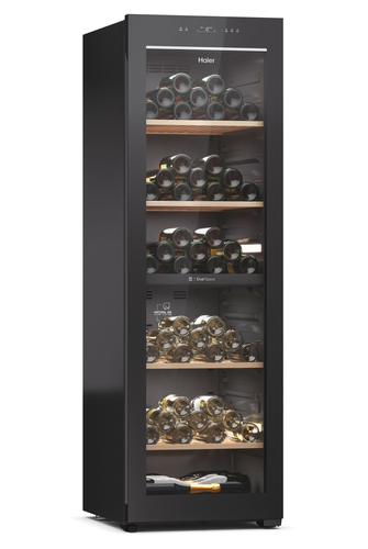 Haier Wine Bank 60 Series 7 HWS236GDEH1 Compressor wine cooler Freestanding Black 236 bottle(s) – image 3