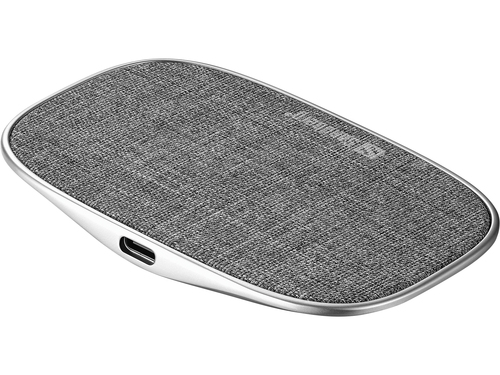 Sandberg Wireless Charger Deck 15W Universeel Aluminium, Grijs USB Draadloos opladen Binnen, afbeelding 3