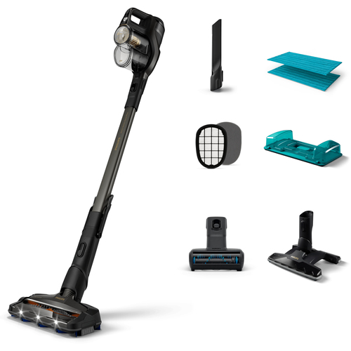 Philips 8000 Series Aqua XC8347/01R1 stick vacuum/electric broom Battery Dry&wet Cyclonic Bagless – image 1