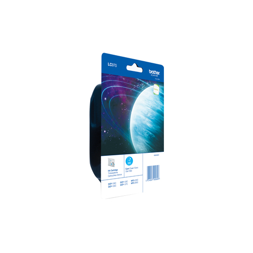 Original Brother LC970C Cyan Ink Cartridge - image 2