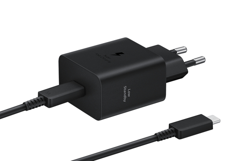 Samsung Super Fast Charging Oplader 45W Zwart + Usb C Kabel 1,8m Zwart Kunststof, afbeelding 4