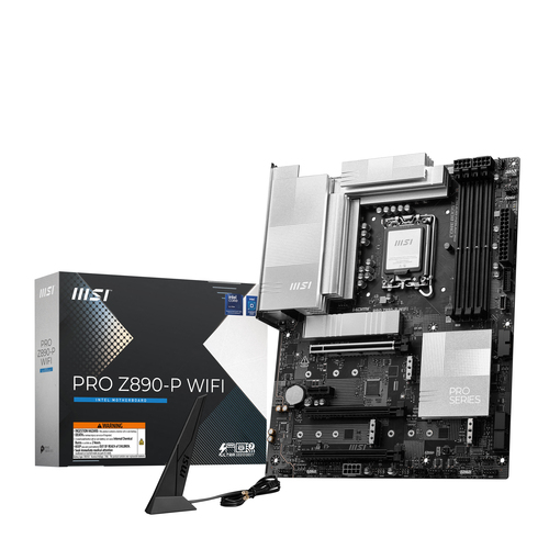 TARJETA MADRE MSI PRO Z890-P WI  FI DDR5 ATX LGA 1851 PCIE 50 - Código: PRO Z890-P WIFI | Compra en Guadalajara