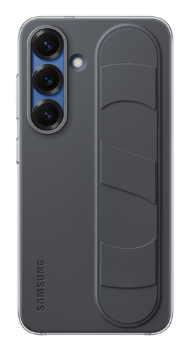 Samsung S25 Standing Grip Back Cover Zwart, afbeelding 2