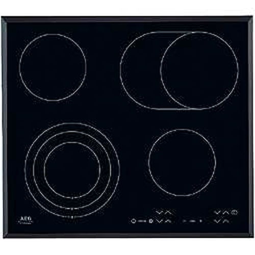 AEG 66301-KF-n Black Built-in Ceramic hob 4 zone(s)