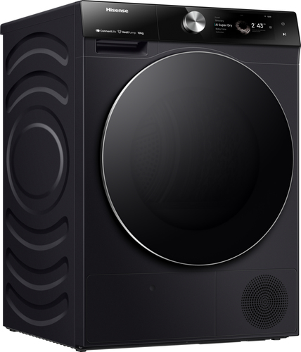 Hisense 7S Series DH7S107BB AI WiFi-enabled 10 kg Heat Pump Tumble Dryer - Black - image 3