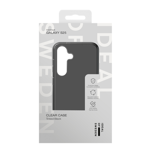 iDeal of Sweden Clear Case Galaxy S24 / S25 Tinted Black – image 3