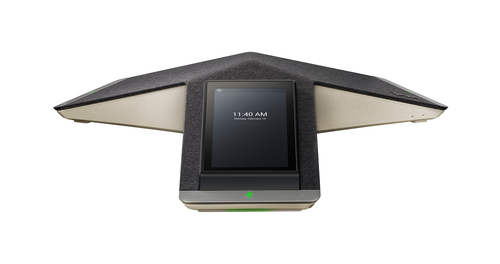 HP Poly Trio C60 IP Conference Phone for Microsoft Teams and PoE-enabled No Radio. Product colour: Black, Display resoluti
