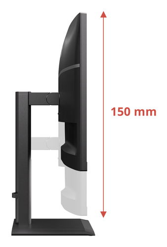 AOC U27E4CV ledmonitor, afbeelding 4