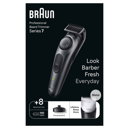 Braun BeardTrimmer 7 80708232 beard trimmer Battery 40 – image 2
