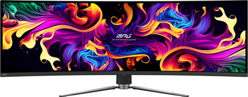 Msi Mpg 491CQP QD-OLED 49" Curved QD-OLED Dual Quad HD 144Hz 0.03ms Height Adjustable Gaming Monitor - image 7