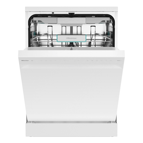 Hisense HS673A90WUK 60cm Freestanding Dishwasher - White - image 3