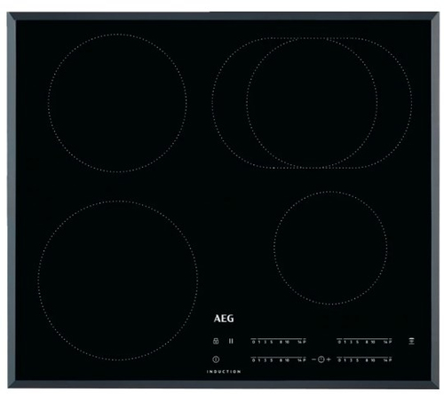 AEG IKB64410FB Черный Встроенный 59 cm Плита с зонами индукции 4 зона(ы)